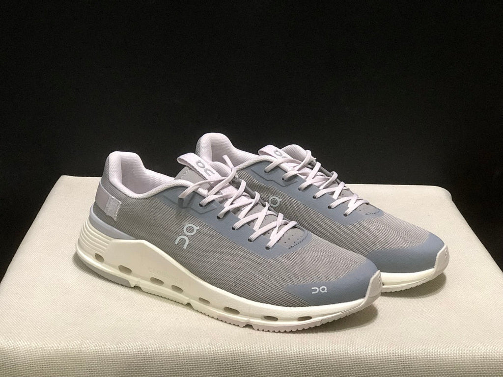 On Cloudnova Form 2 Sneakers in Fog and Lavender
