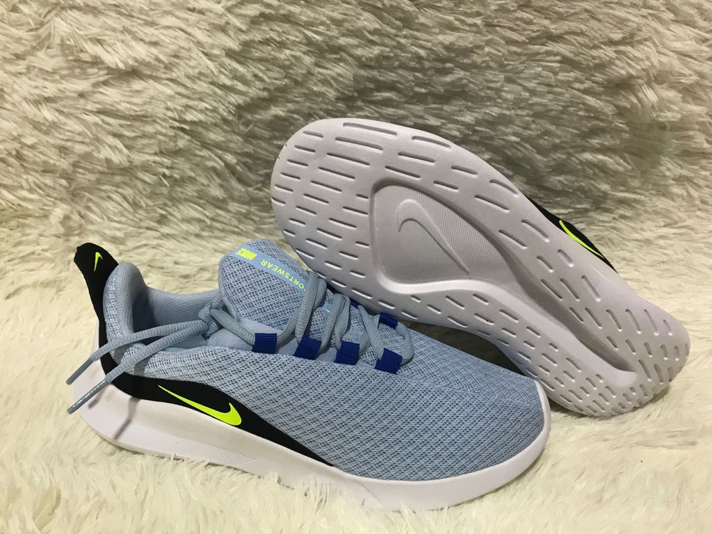 Nike Lunarlon 5 Running Sneakers Grey Volt