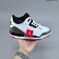 Air Jordan 3 OG World's Best Dad White Black Red Sneakers