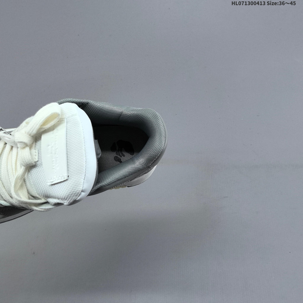 Off-White Arrows Low-Top Sneakers in White and Grey