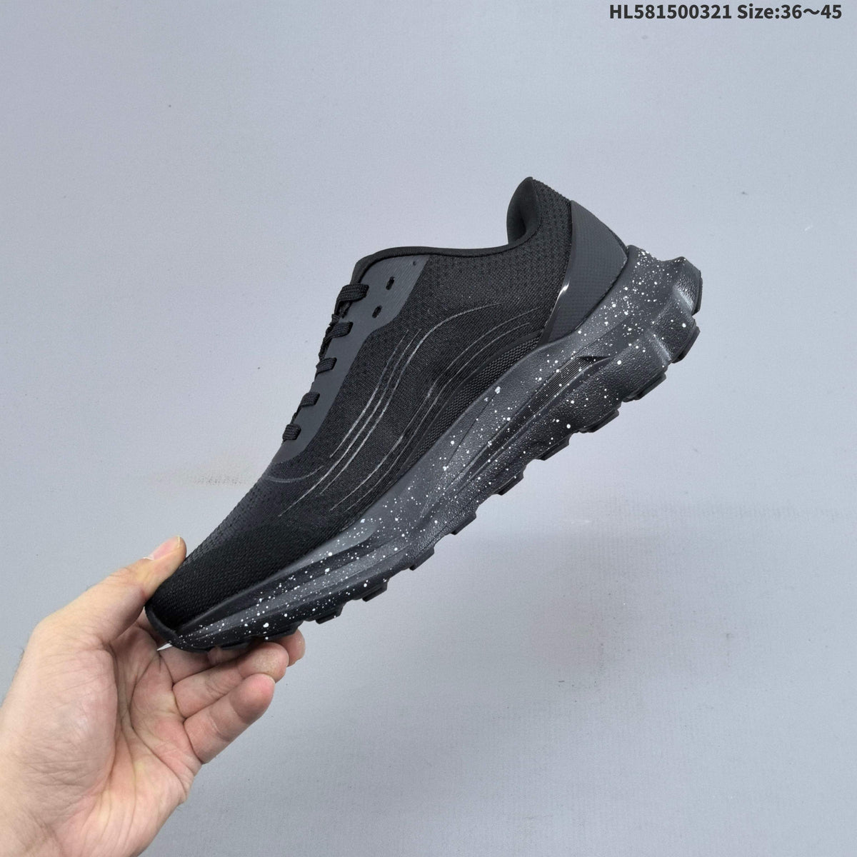 Alo Yoga Alo Runner Graphic Running Sneakers, Black
