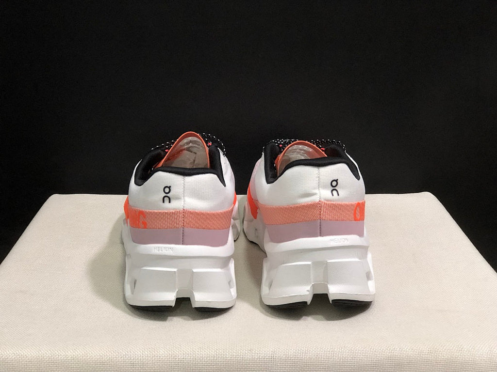 On Cloudmonster 2 Running Shoes in White and Orange