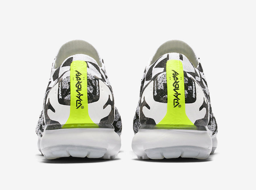 Nike Air VaporMax Moc 2 Acronym Black White Volt AQ0996-001