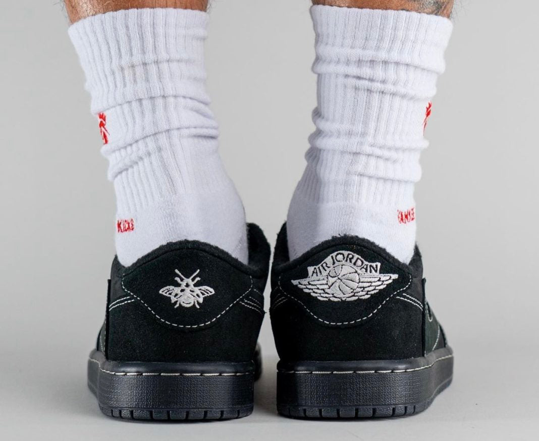 Jordan 1 Low OG Travis Scott Black Sneakers DM7866-001