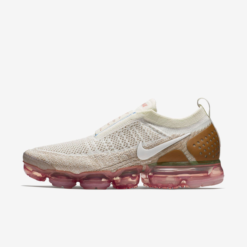 Nike Air VaporMax Flyknit Moc 2 Sneakers, Sail and Blue