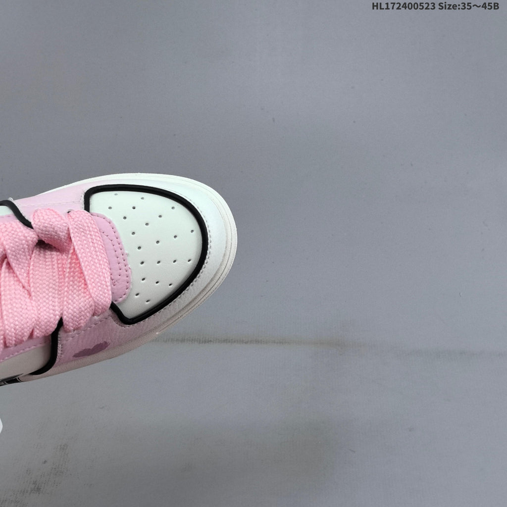 MLB Chunky Liner Low-Top Sneakers Pink White Black